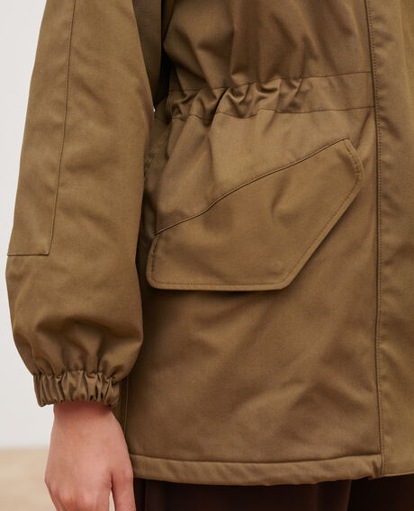 Parka de longitud media