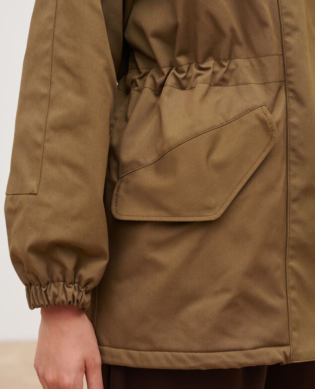 Parka de longitud media