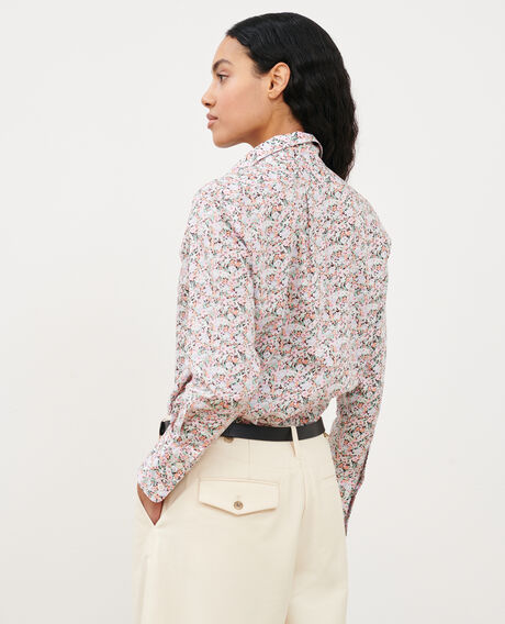 Camisa de algodón 0110 champs fleuris pink 3ssh019c11