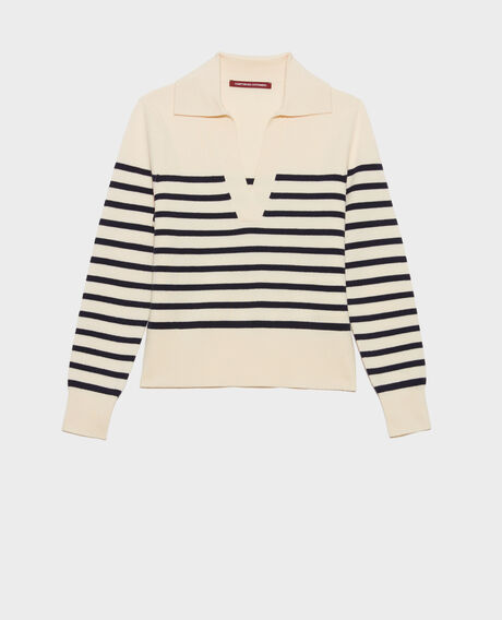 Jersey rayado de lana merina 5185 stp_jtst_nsky 3sju092w21
