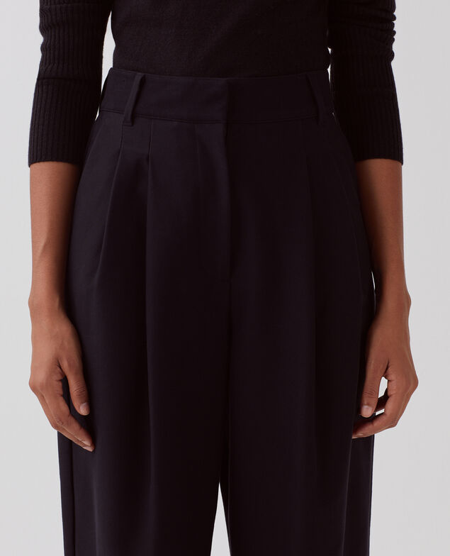 PEGGY - Pantalón carrot H091 black beauty