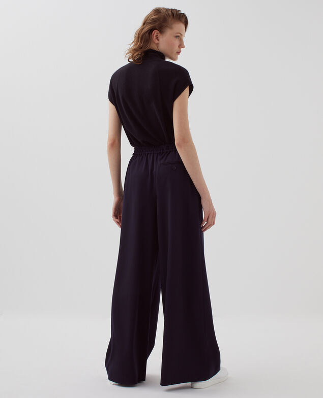 YVONNE - Pantalón amplio con pinzas H695 night sky
