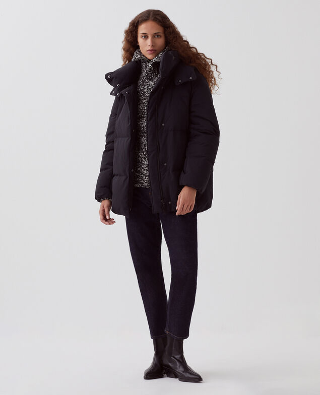 MARGOTTE - Plumas de longitud media H091 black beauty