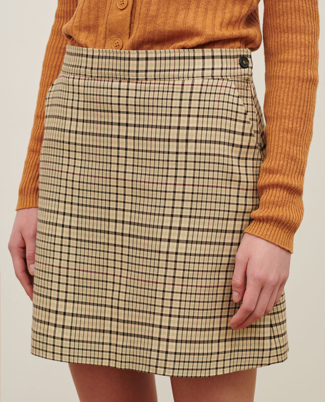 Minifalda de cuadros