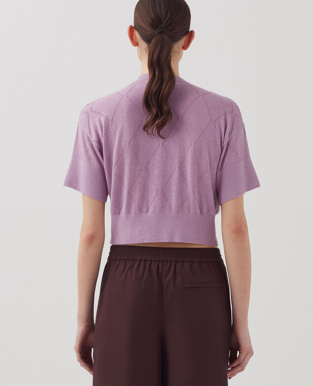 Jersey corto de manga corta J720 lavender herb