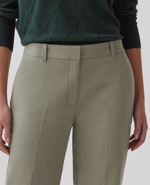 MARGUERITE - Pantalón cigarette J050 shadow gray