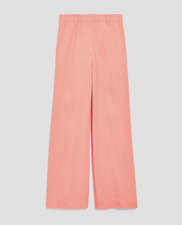BLANDINE - Pantalón recto H100 coral almond