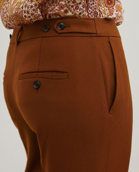 MARGUERITE - Pantalón cigarette de lana