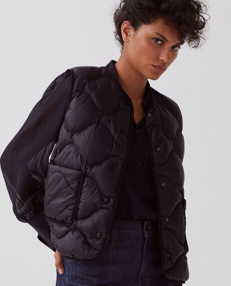 PLUME - Chaleco 0093 black 3sja298n03