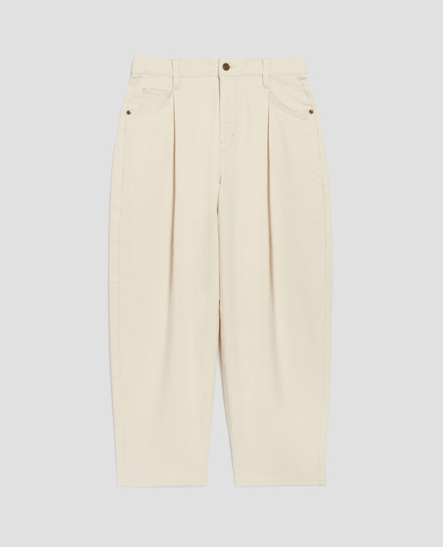 NIKKI - Jeans carrot H305 ecru