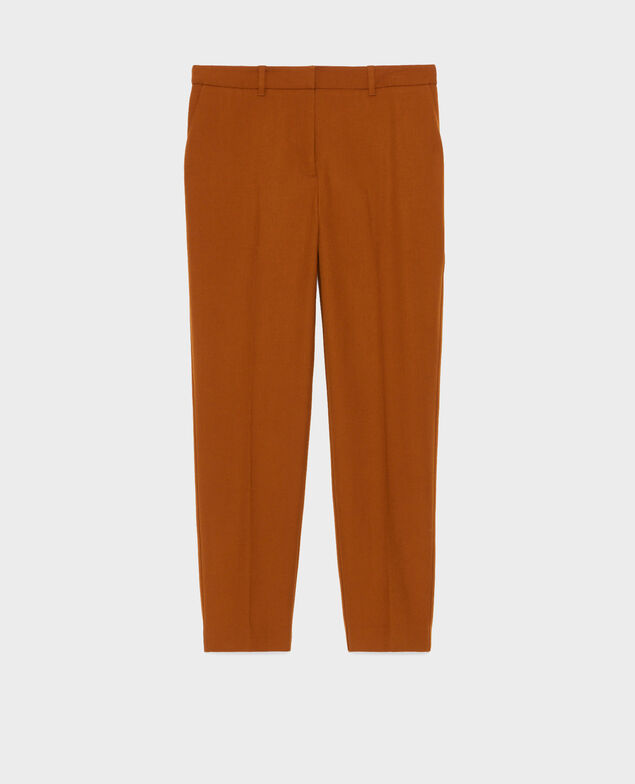 MARGUERITE - Pantalón cigarette de lana