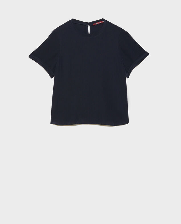 CORINNE - Camiseta de seda 7012c 69 navy