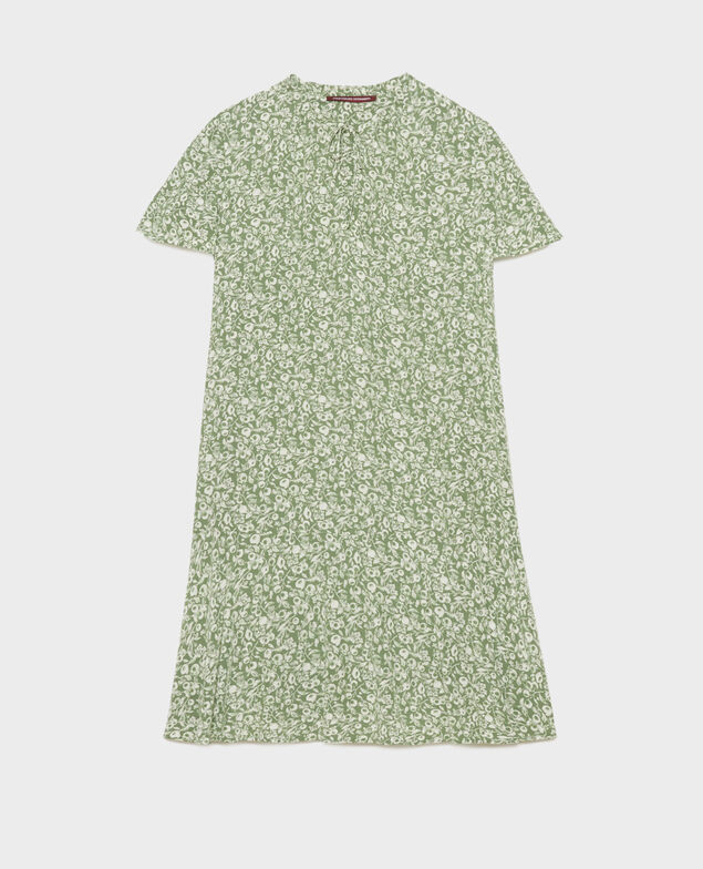 Vestido corto 101 print green