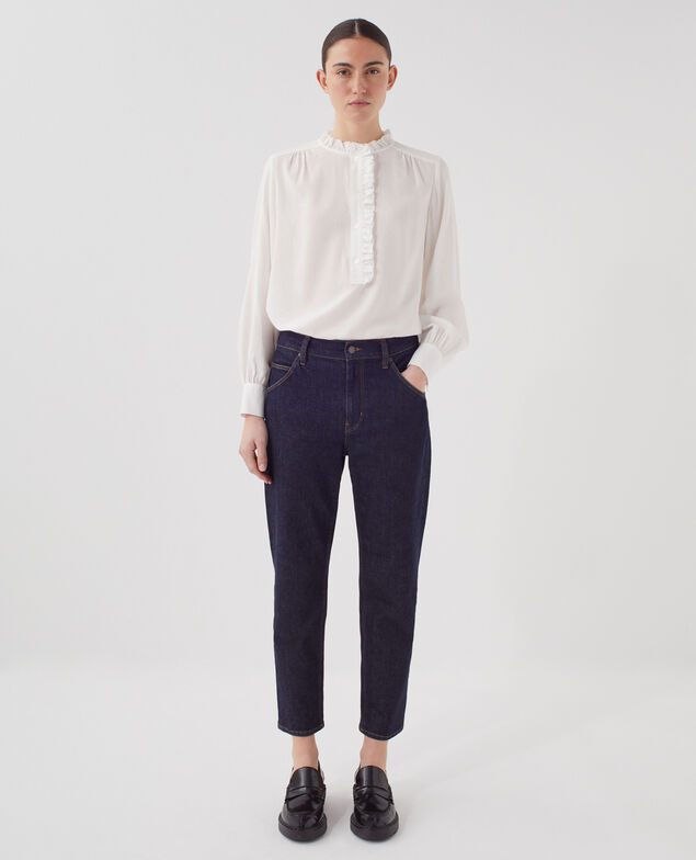 RITA - Jeans slouchy 0681 rinse denim