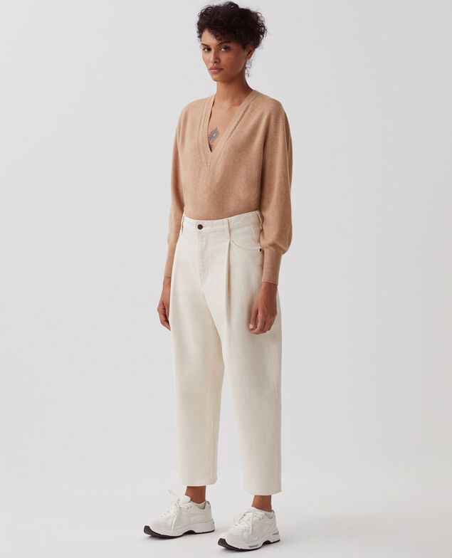 NIKKI - Jeans carrot H305 ecru