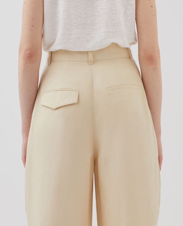PEGGY - Pantalón carrot H311 oyester gray