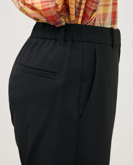 MARGUERITE - Pantalón cigarette 7016c 09 black 2spa231w01