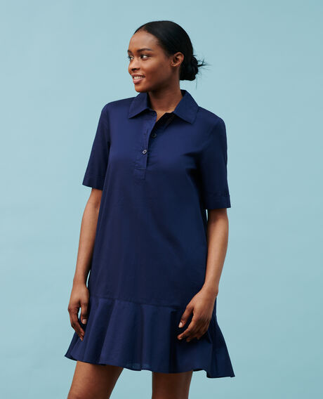Vestido polo de algodón 68 blue 2sdr611c01