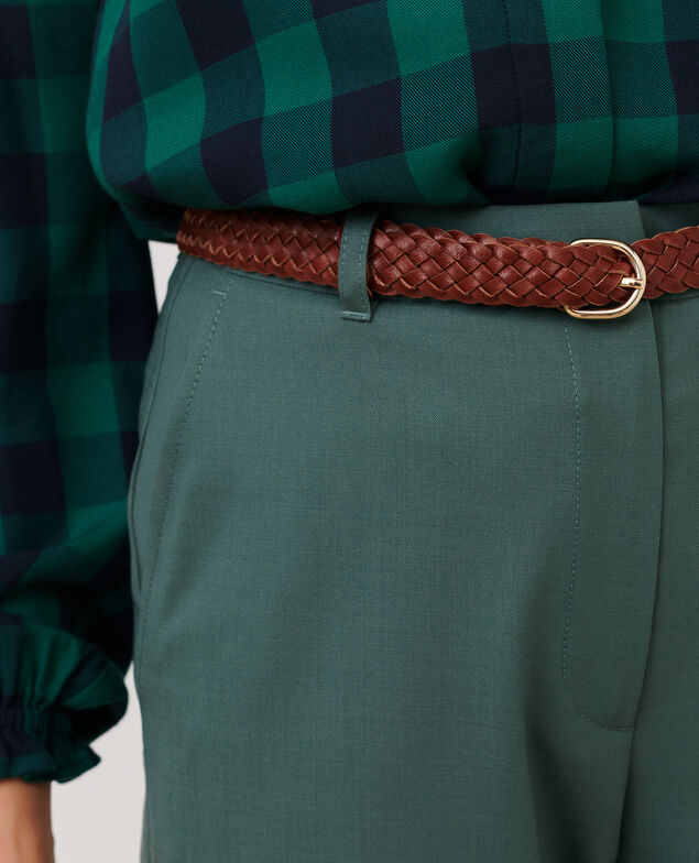 MARGUERITE - Pantalón cigarette 8850 54 green