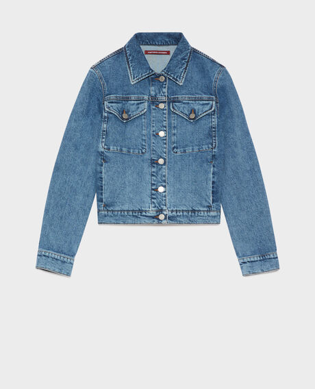 Chaqueta vaquera corta 0642 vintage wash denim 3sjd264c64