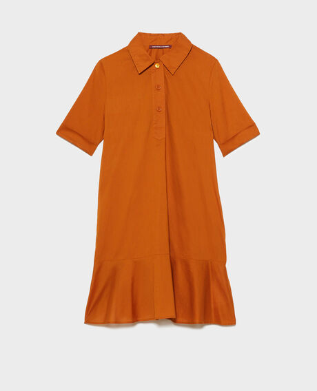 Vestido polo de algodón 29 orange 2sdr611c01