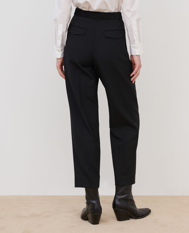 Pantalón de traje de lana