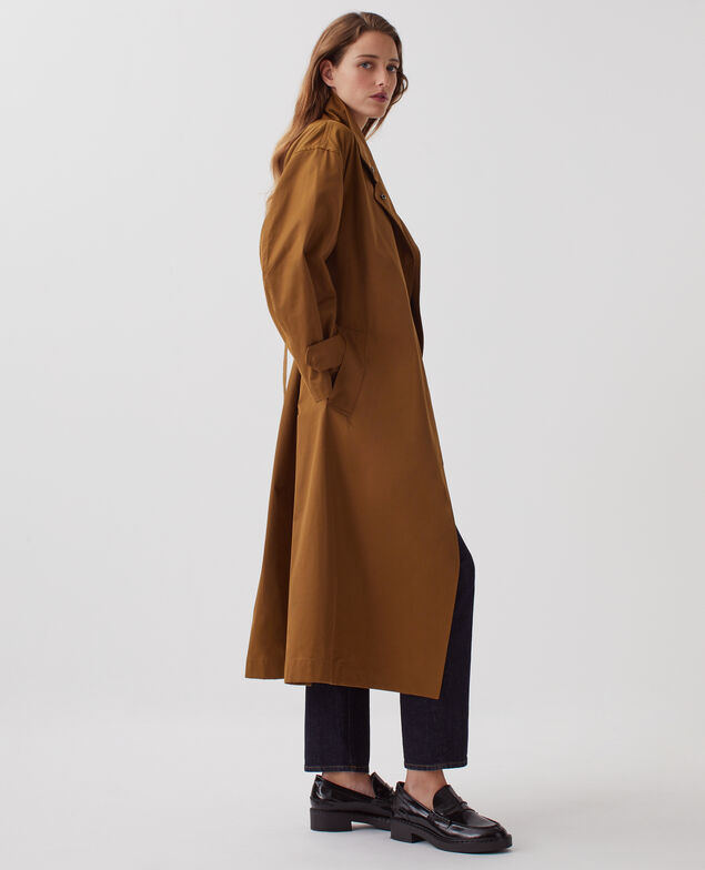 Trench oversize J340 brown