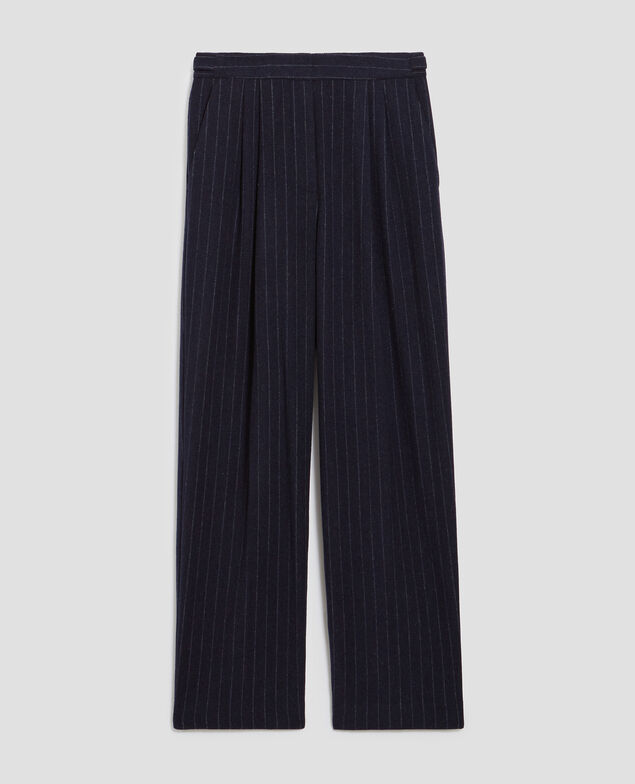 CAMILLE - Pantalón con pinzas I695 st navy
