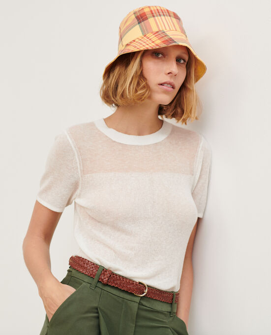 Top de manga corta 0007 WHITE