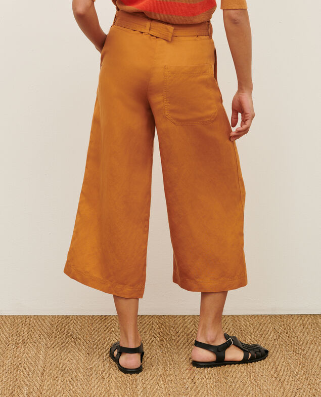 BABETH - Falda pantalón 0320 almond brown