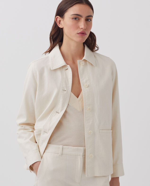 Chaqueta workwear H303 white swan
