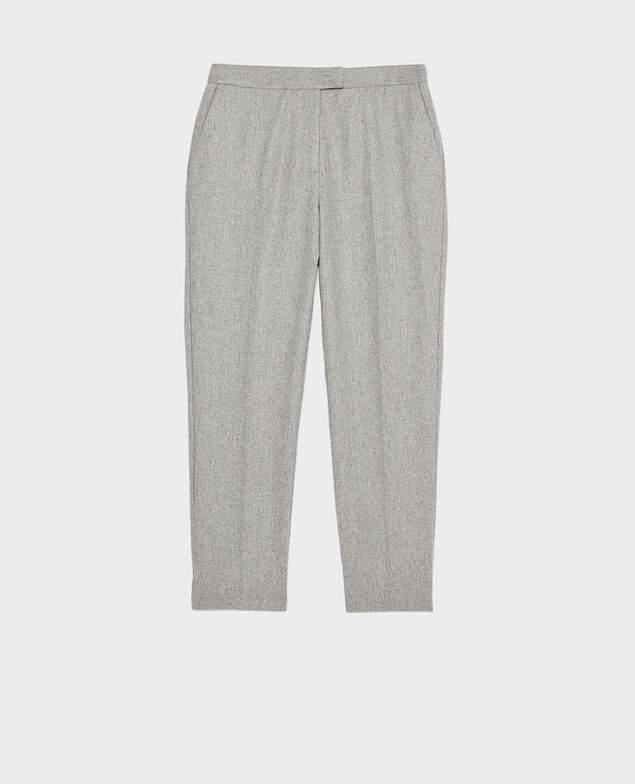 MARGUERITE - Pantalón cigarette 4273 light_grey_melange