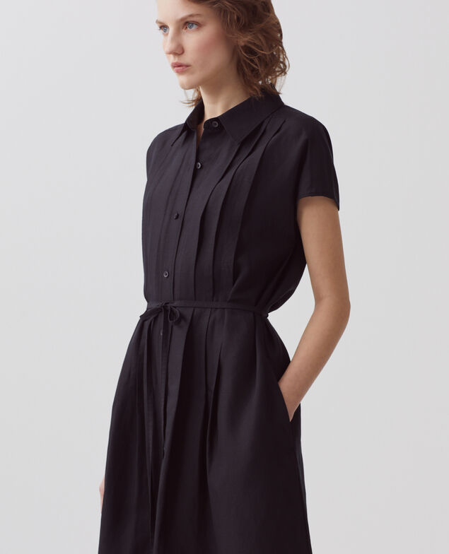 Vestido camisero H091 black beauty