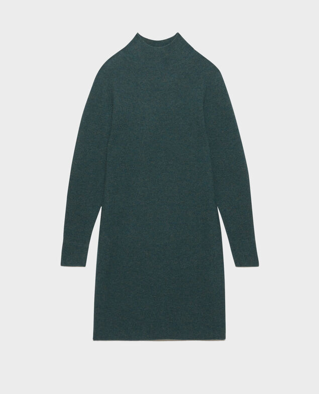 Vestido de cachemir 3D 8817 58 darkgreen
