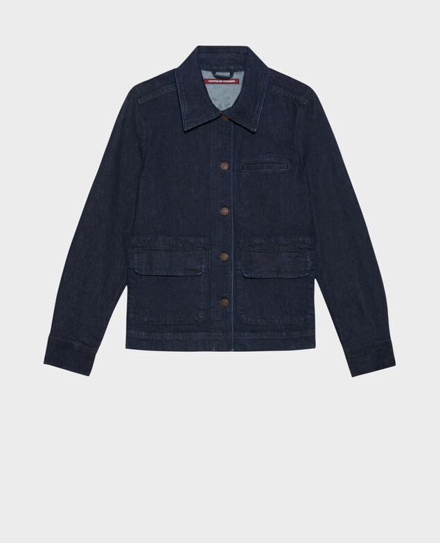 Chaqueta de trabajo de algodón 103 denim