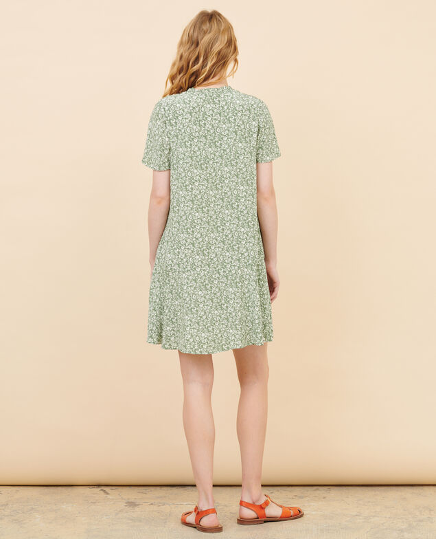 Vestido corto 101 print green