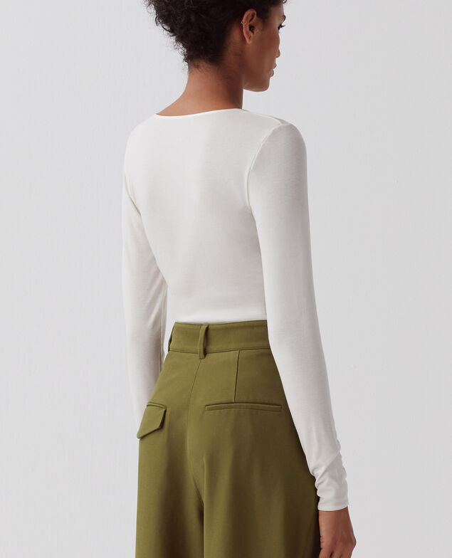 Camiseta segunda piel A040 ivory