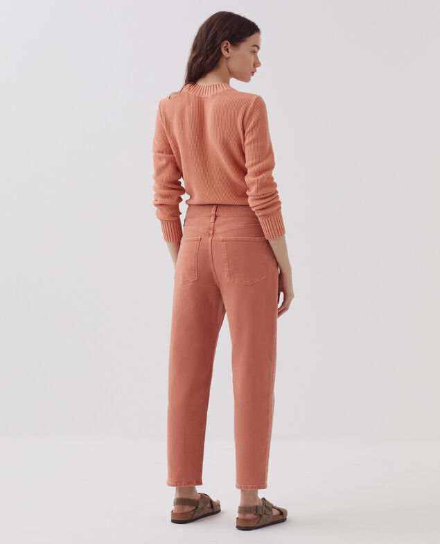 RITA - Jeans slouchy H120 dark pink