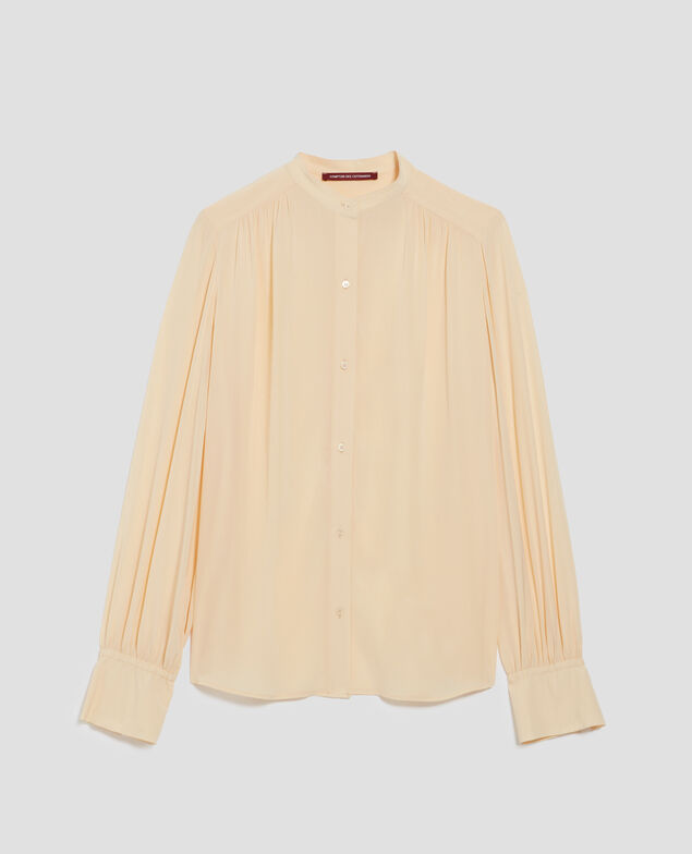 Camisa fluida de manga larga J300 natural
