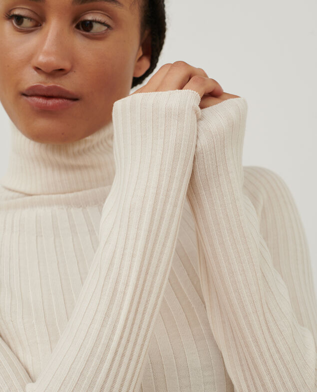 Jersey cuello vuelto de lana merino A013 ow jetstream 3wju078w20
