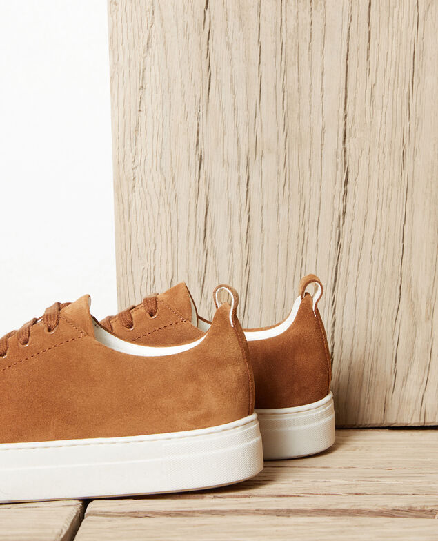 Sneakers con plataforma  Camel