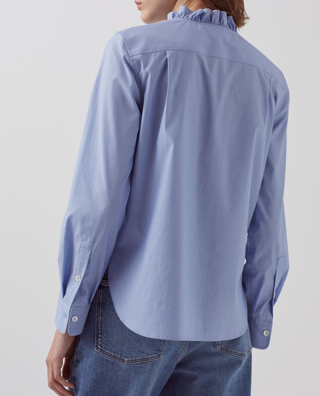 Camisa de popelina de algodón