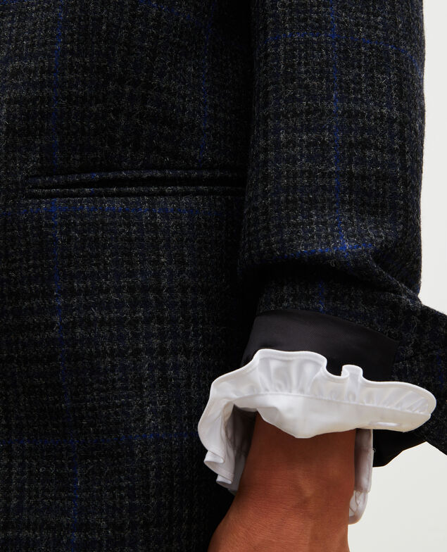 Blazer amplio de lana Night sky pieddepoule