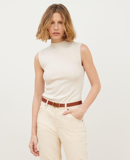 Camiseta de tirantes de lana merino A013 OW JETSTREAM
