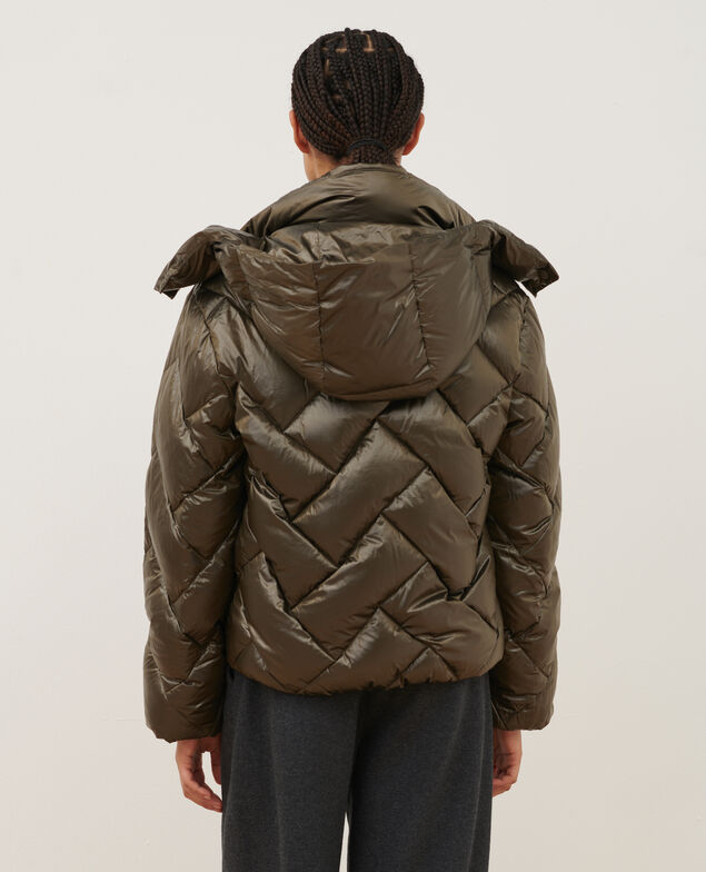 MARGOTTE - Plumas corto A333 solid khaki