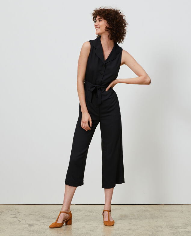 Mono de cuello sastre Black beauty