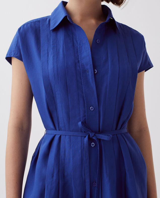 Vestido camisero H660 sodalite blue