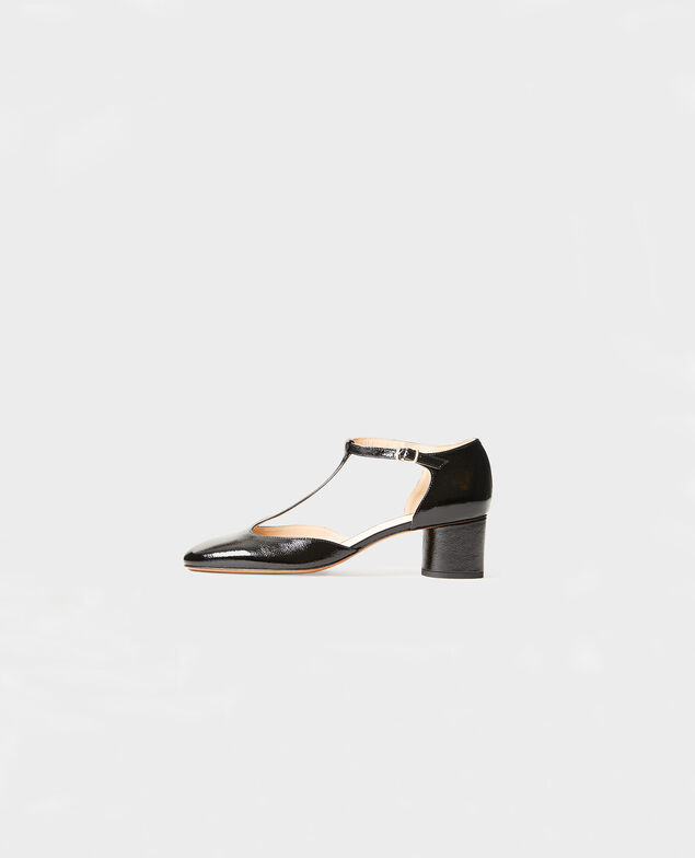 Zapatos salomé de charol  Black beauty