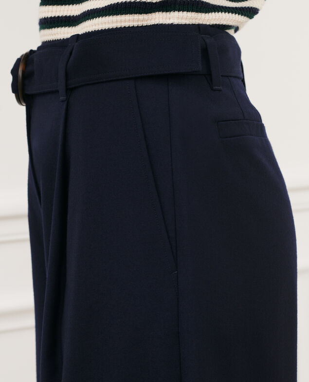 YVONNE - Pantalón amplio 7012c 69 navy