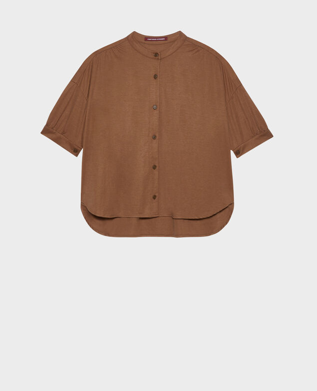 Top de manga corta 35 brown